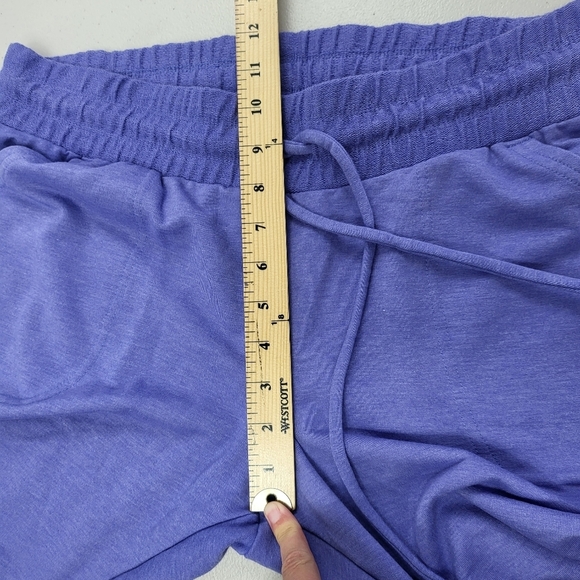 Free People Movement Sunny Skinny Sweats Joggers Violet LARGE NWT - Picture 11 of 16